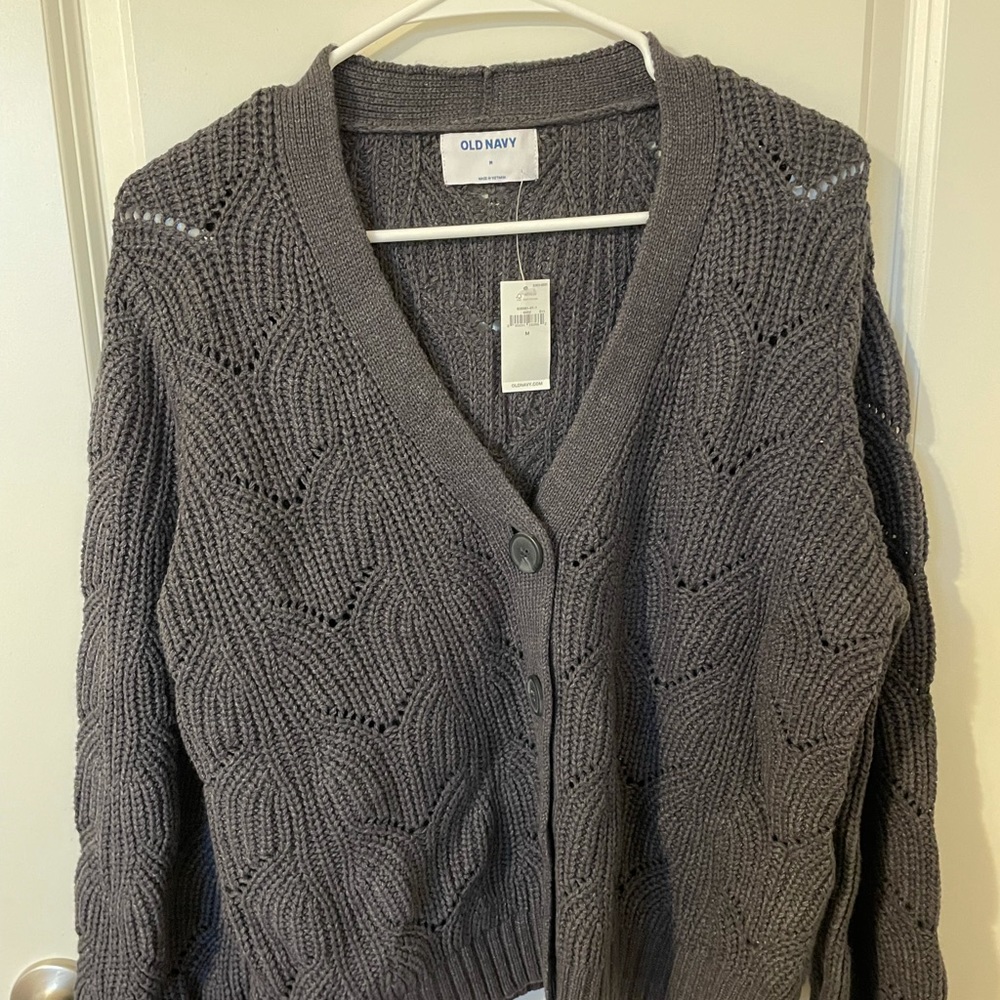 Old Navy Pointelle Cardigan